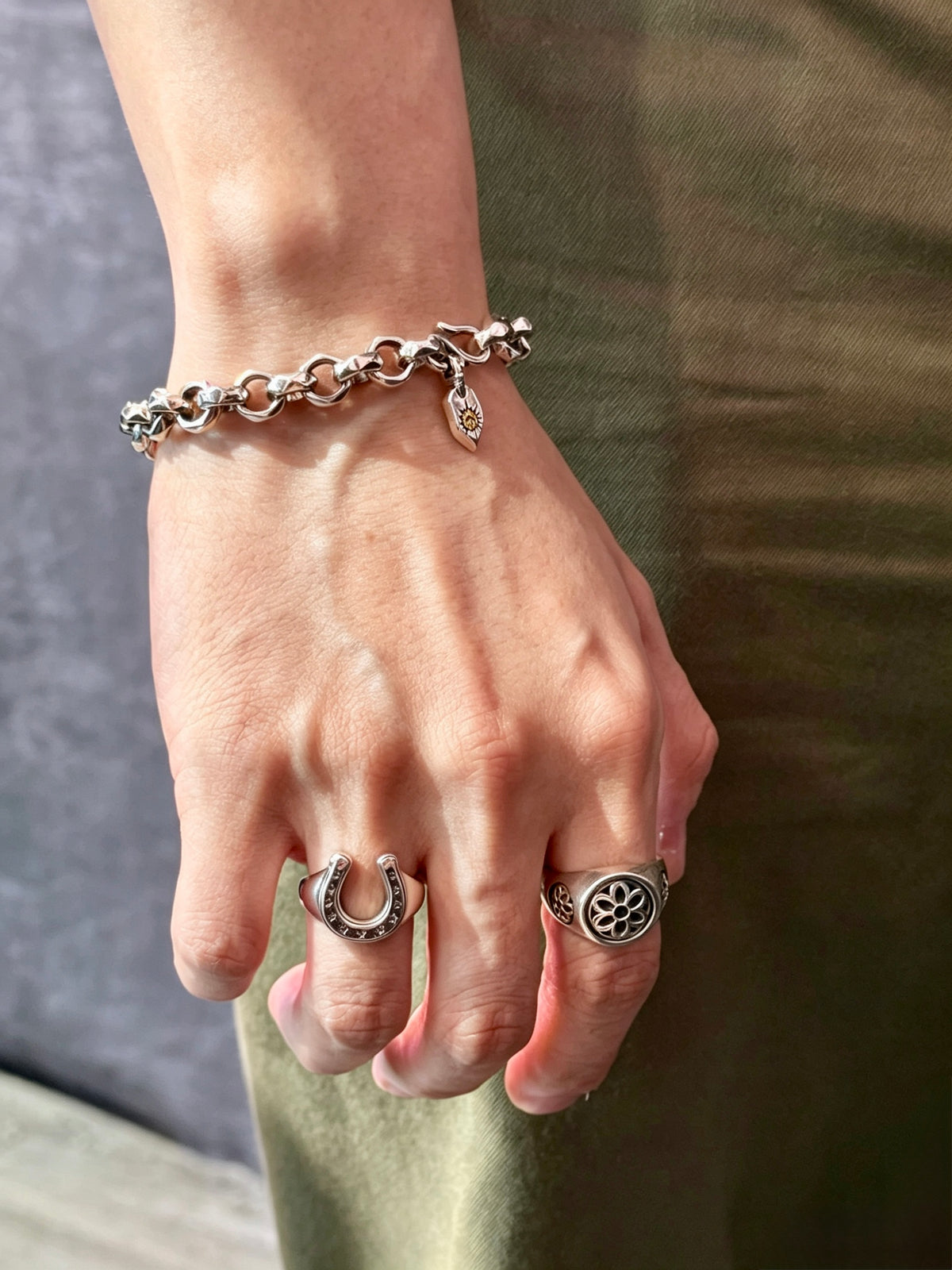 Dice Tag Bracelet 切割圈牌仔手鏈