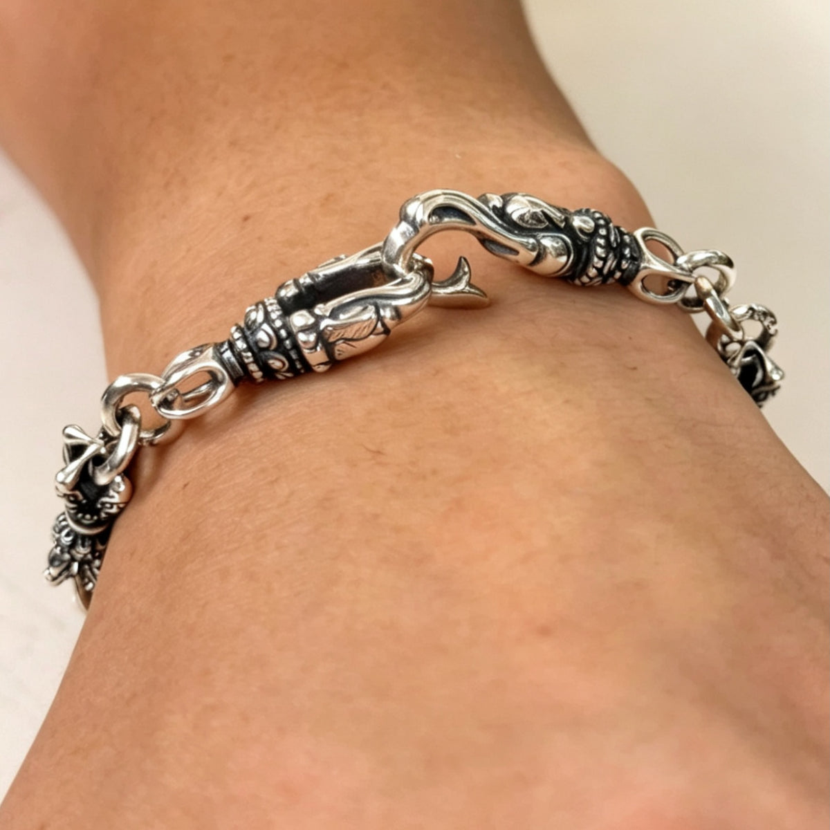 Vajra Eagle Bracelet 鳥頭金剛杵手鏈
