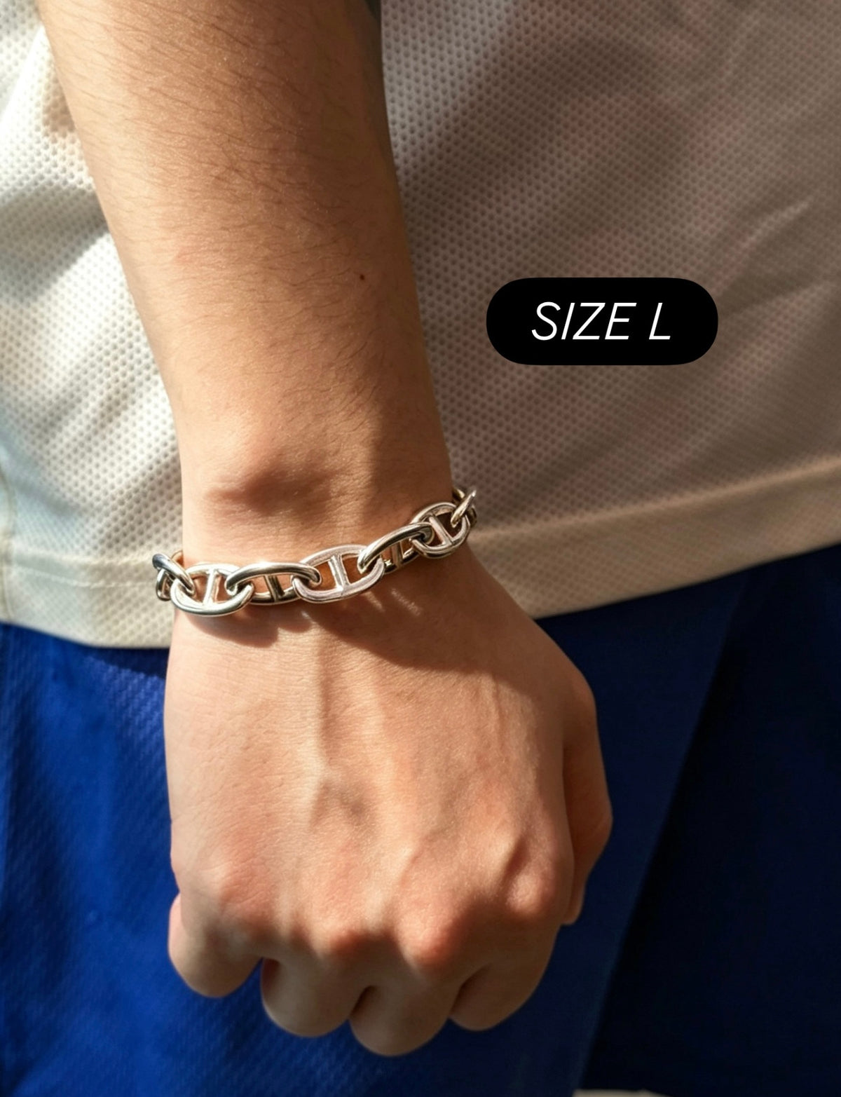 Anchor Chain Bracelet 豬鼻OT扣手鏈