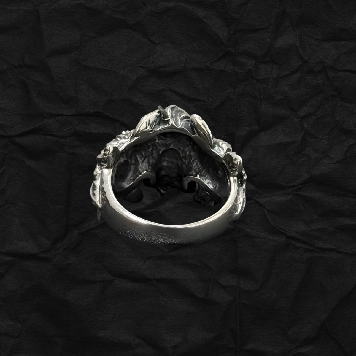 Aloha Skull Ring 朱槿花骷髏戒指