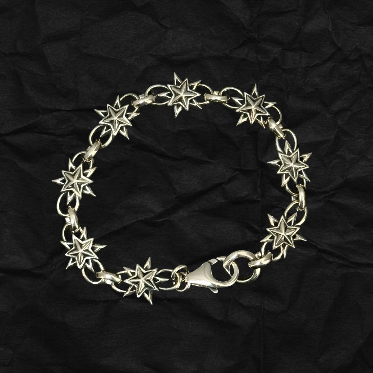 Star Link Bracelet 雙面鑲石星光手鏈