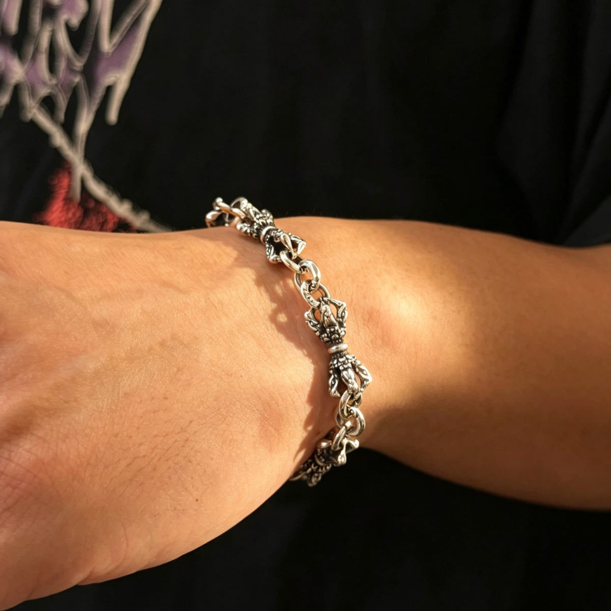 Vajra Eagle Bracelet 鳥頭金剛杵手鏈