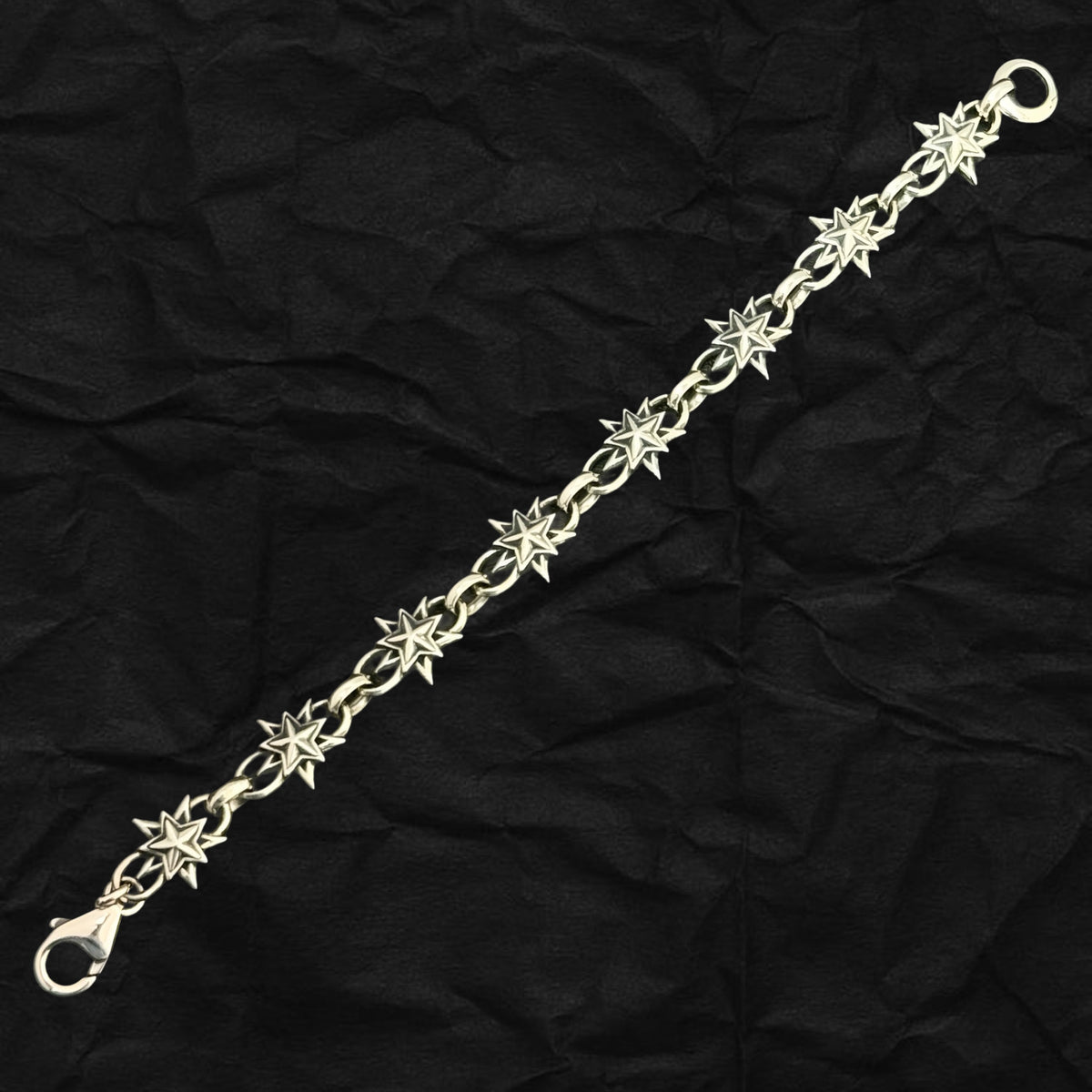 Star Link Bracelet 雙面鑲石星光手鏈