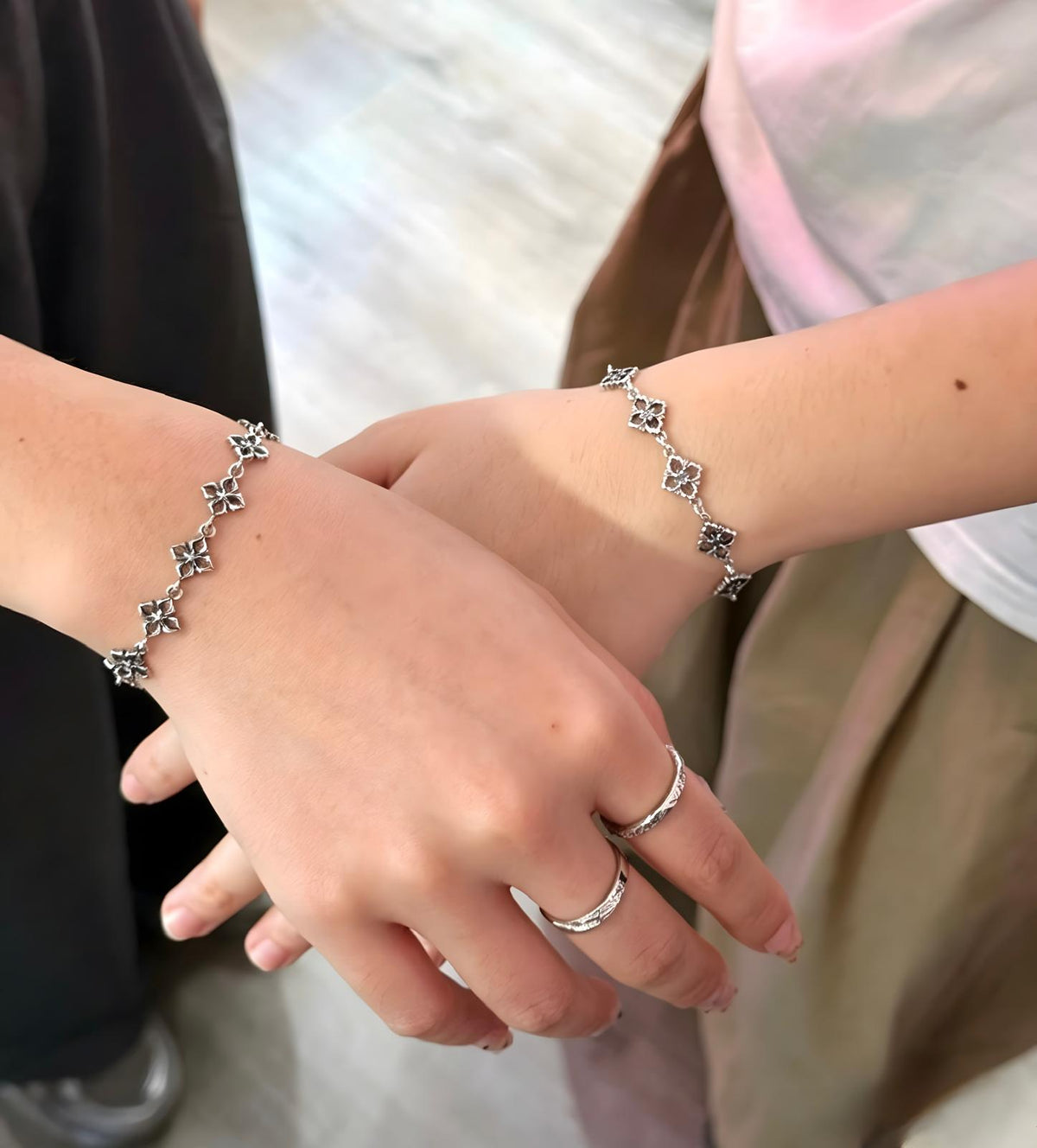 Gothic Cross Star Bracelet 哥德十字架星星手鏈