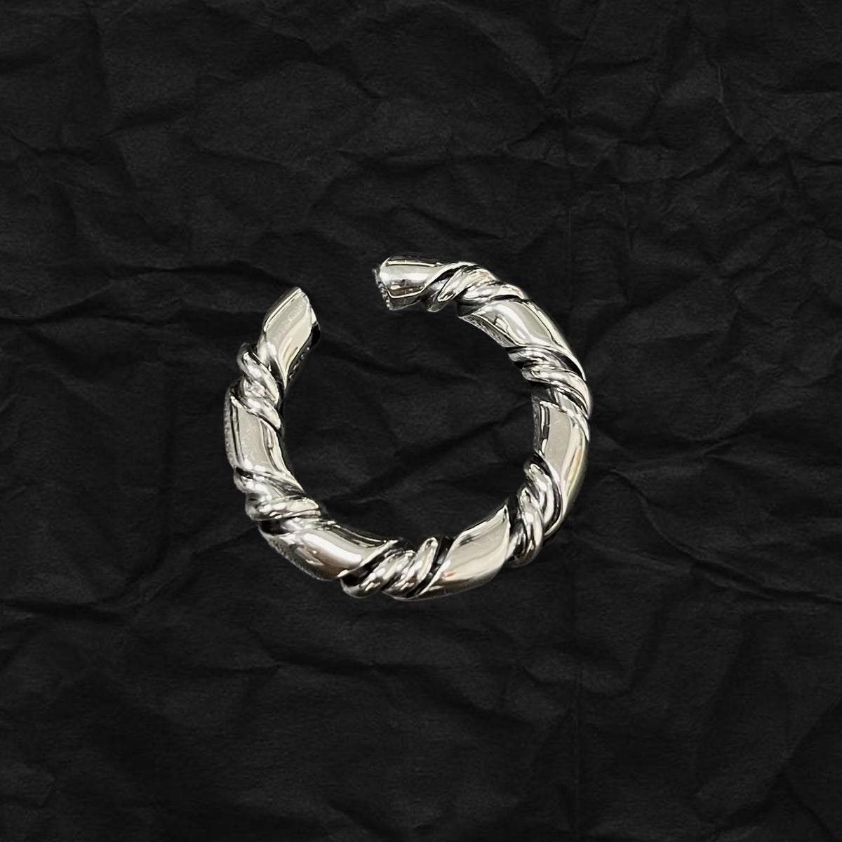 Twist Ring 扭麻花開口戒指