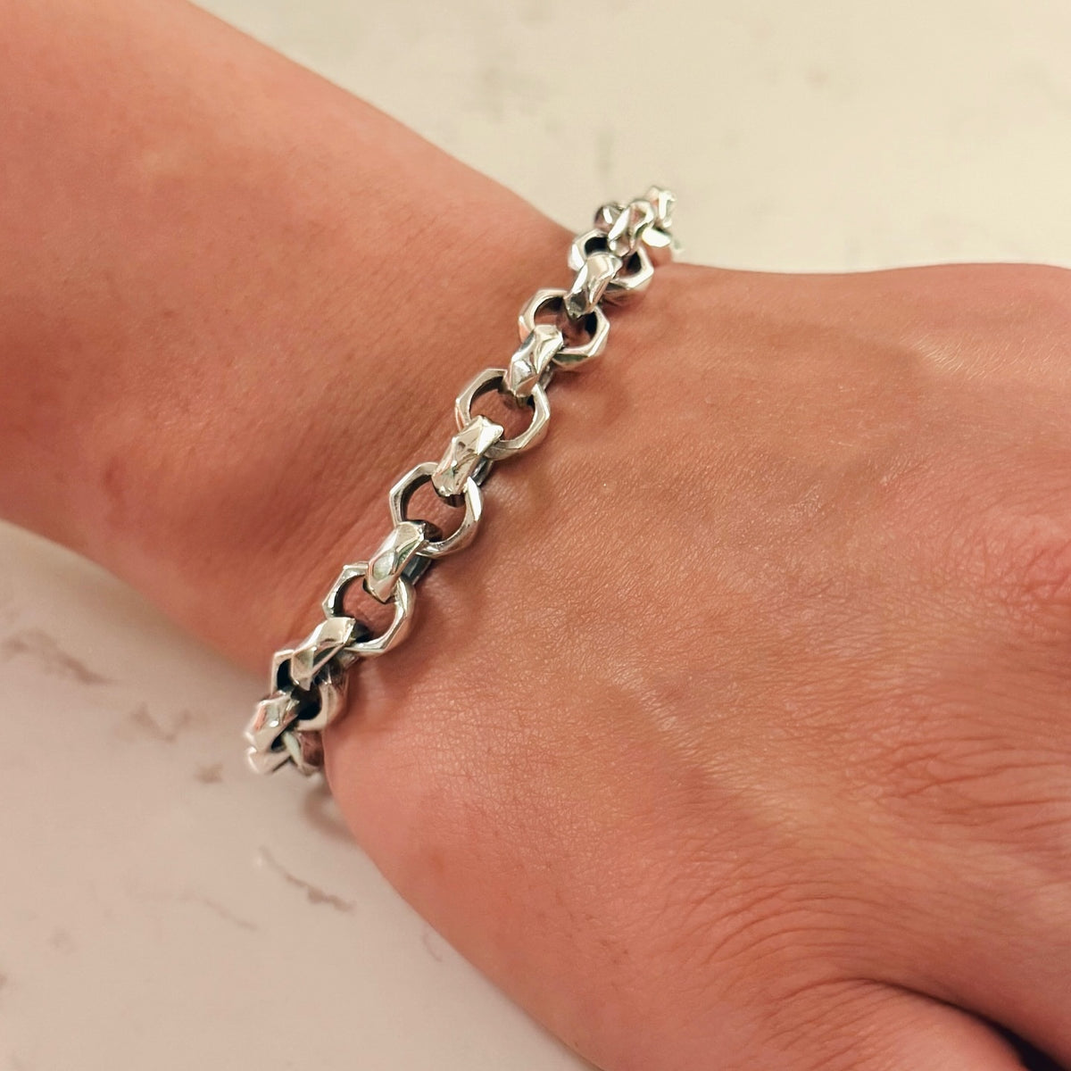 Dice Tag Bracelet 切割圈牌仔手鏈
