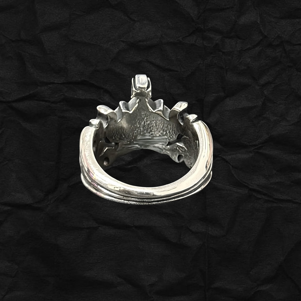 Cross Crown Ring 十字架皇冠戒指