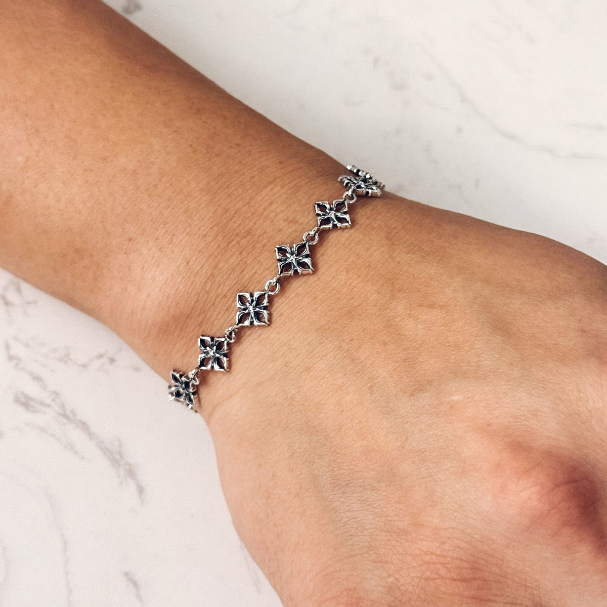 Gothic Cross Star Bracelet 哥德十字架星星手鏈