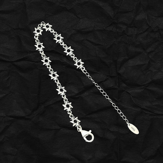 Hexagram Link Bracelet 六芒星幼手鏈