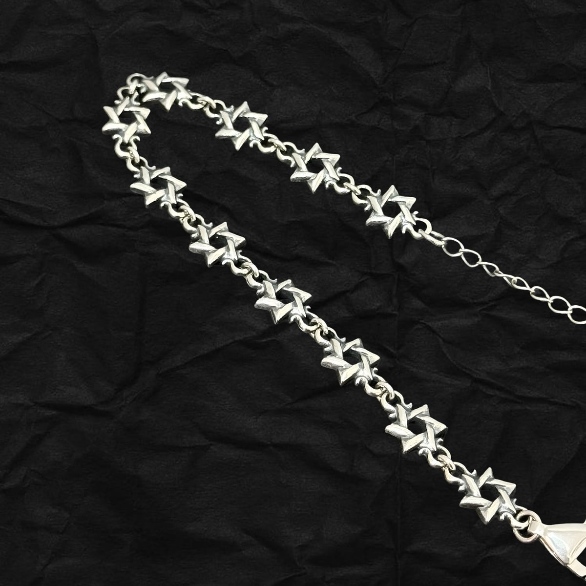 Hexagram Link Bracelet 六芒星幼手鏈