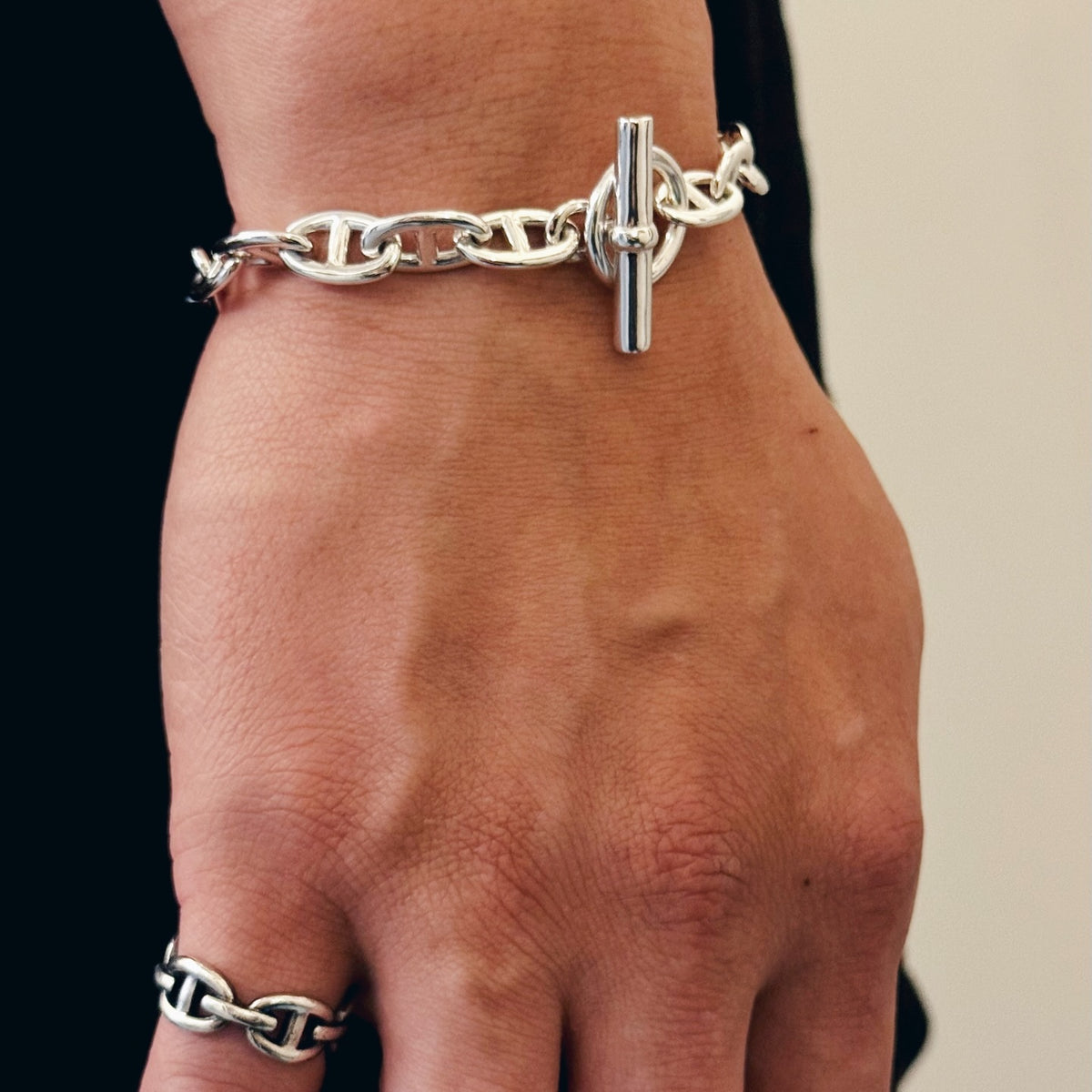 Anchor Chain Bracelet 豬鼻OT扣手鏈