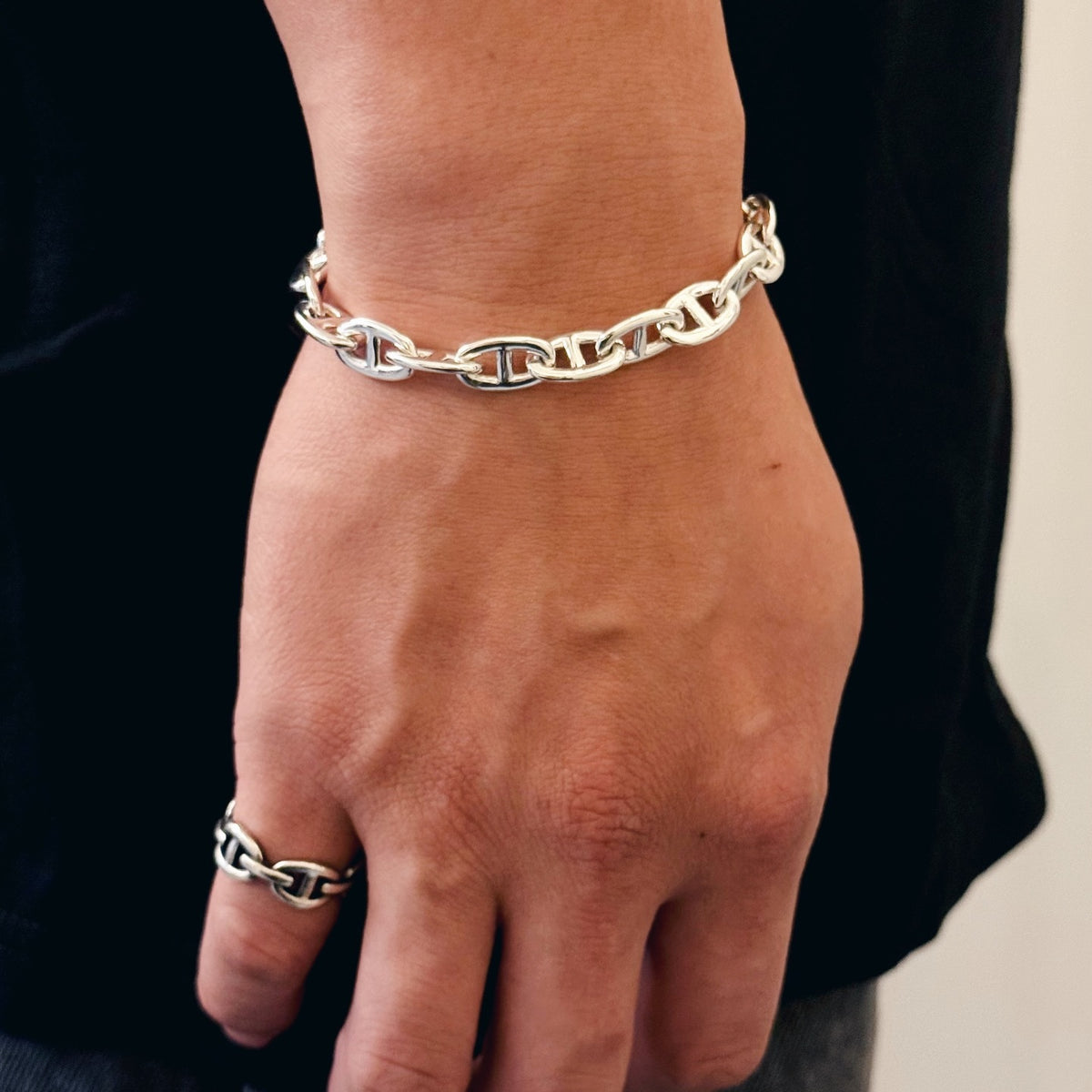 Anchor Chain Bracelet 豬鼻OT扣手鏈