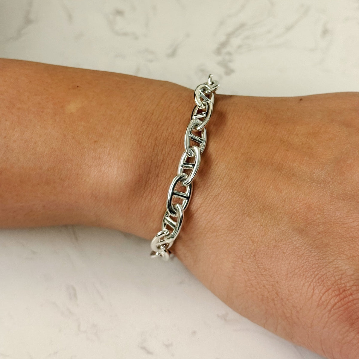 Anchor Chain Bracelet 豬鼻OT扣手鏈