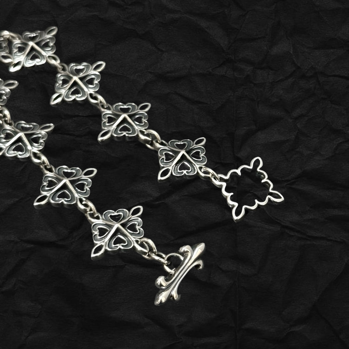 Clover Cross Bracelet 四葉草十字花手鏈