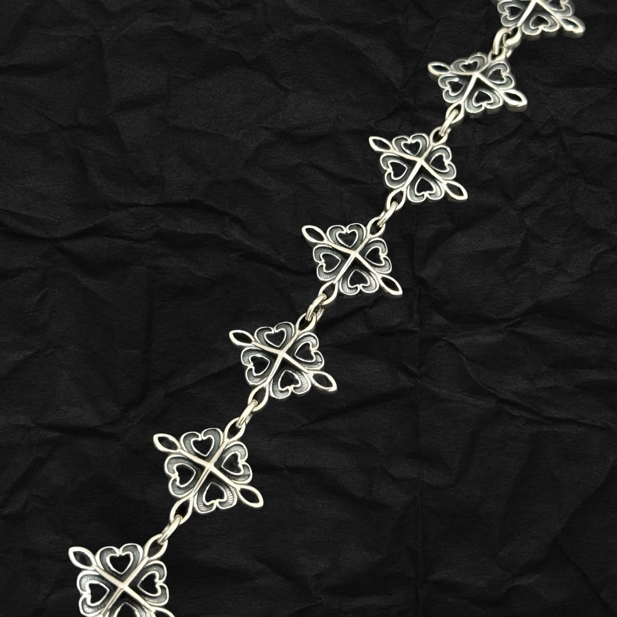 Clover Cross Bracelet 四葉草十字花手鏈