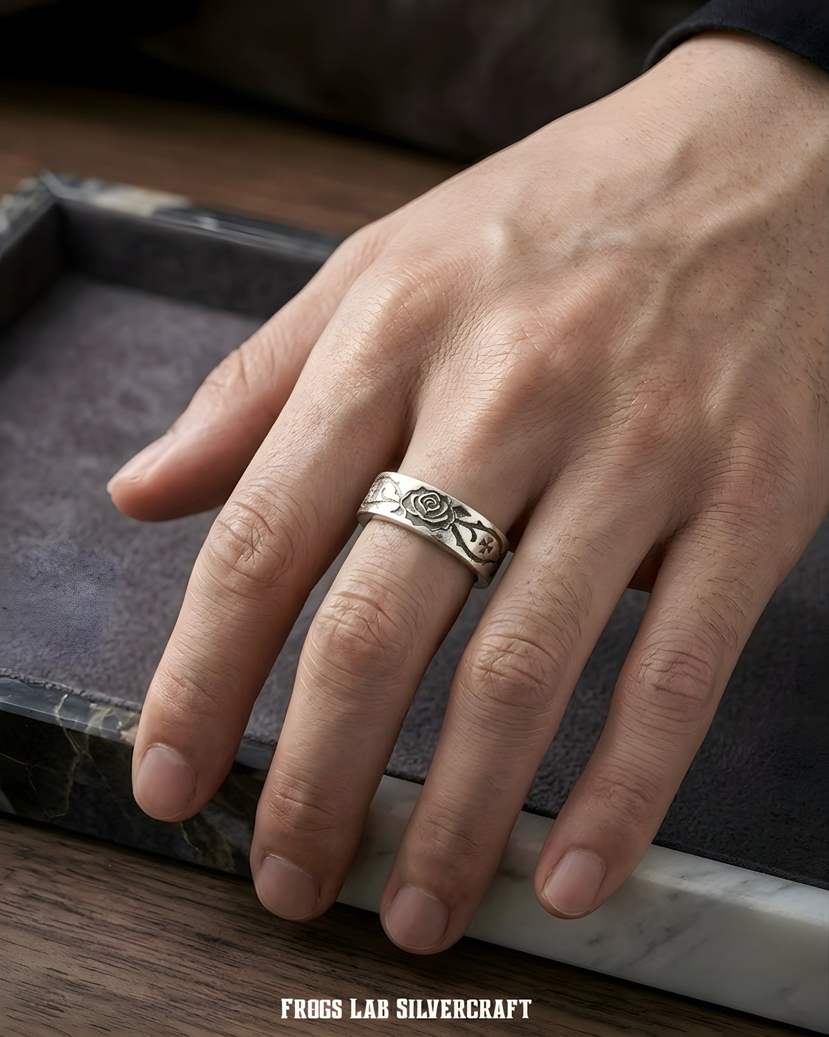 Thorn and Rose Ring 荊棘玫瑰戒指