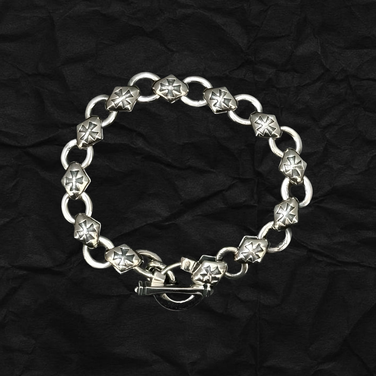 Maltese Cross OT Bracelet 馬爾他十字粗手鏈