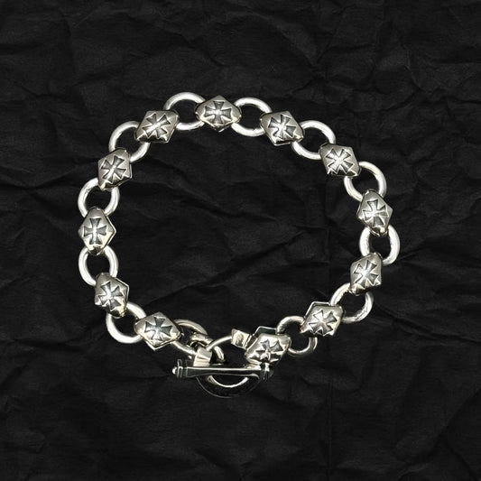 Maltese Cross OT Bracelet 馬爾他十字粗手鏈
