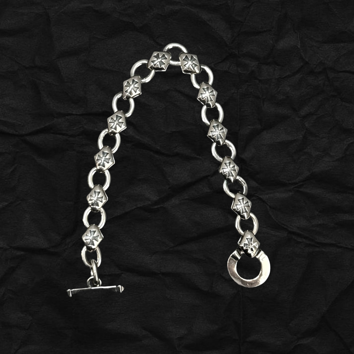 Maltese Cross OT Bracelet 馬爾他十字粗手鏈