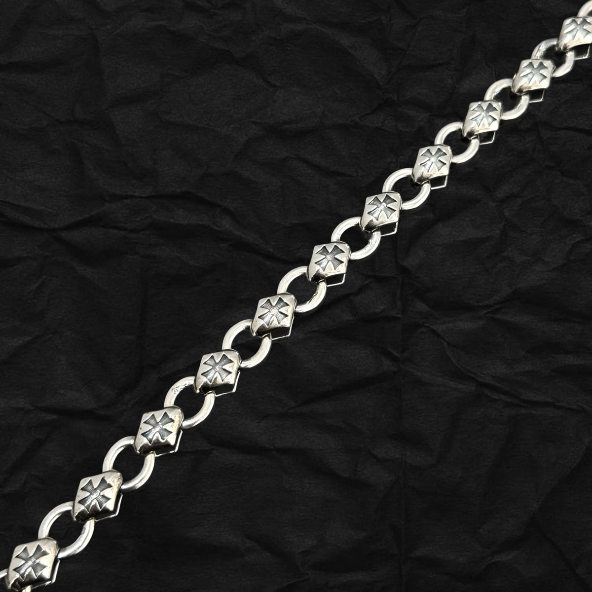 Maltese Cross OT Bracelet 馬爾他十字粗手鏈