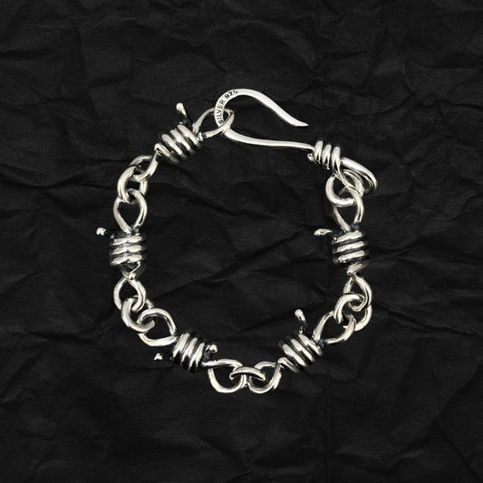 Chunky Thorn Bracelet 荊棘繩結粗手鏈
