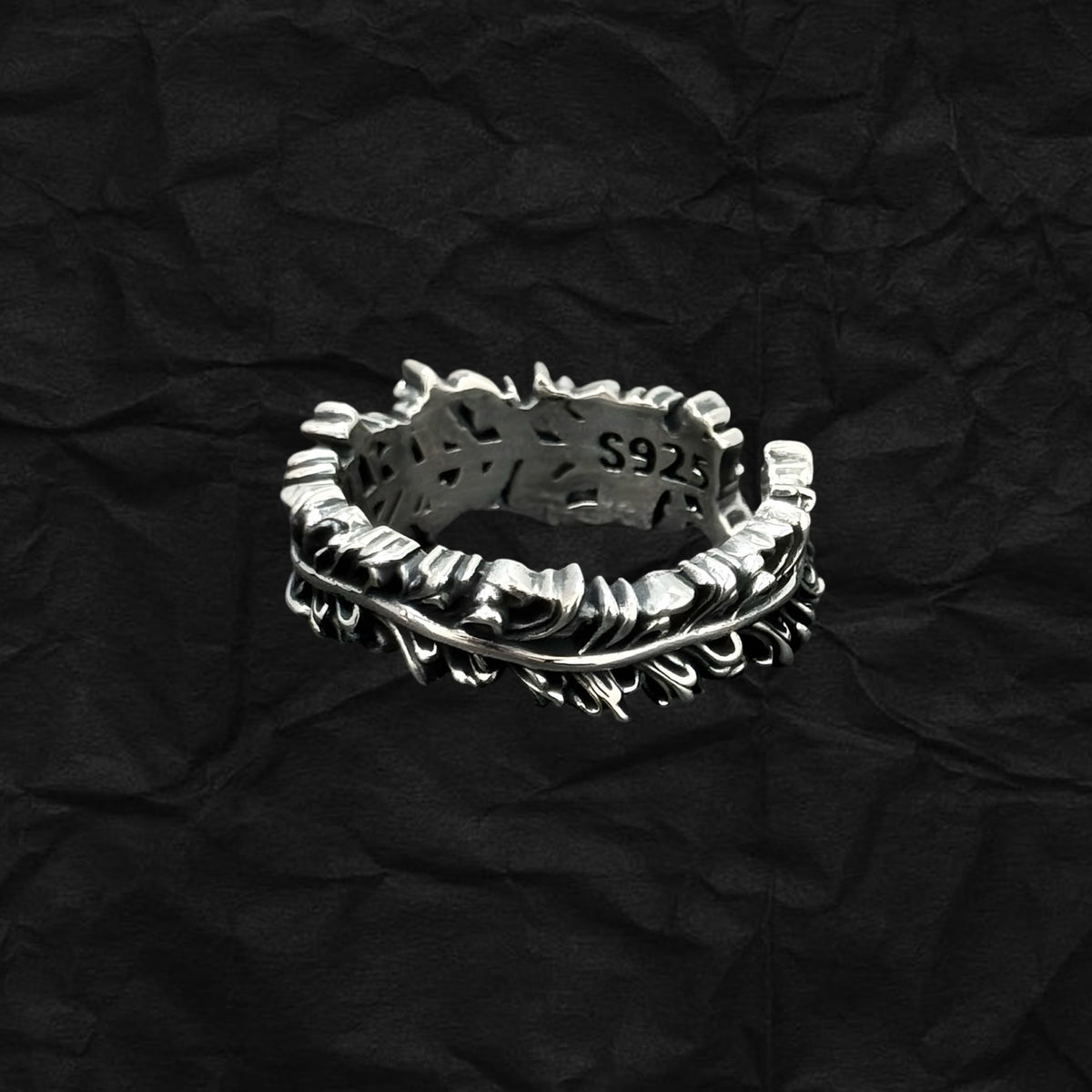 Feather Ring 羽毛開口戒指