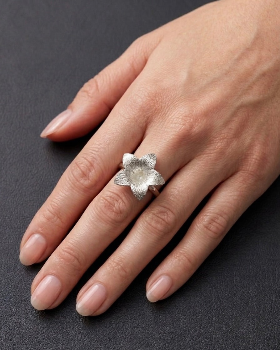 Balloon Flower Ring 桔梗花戒指